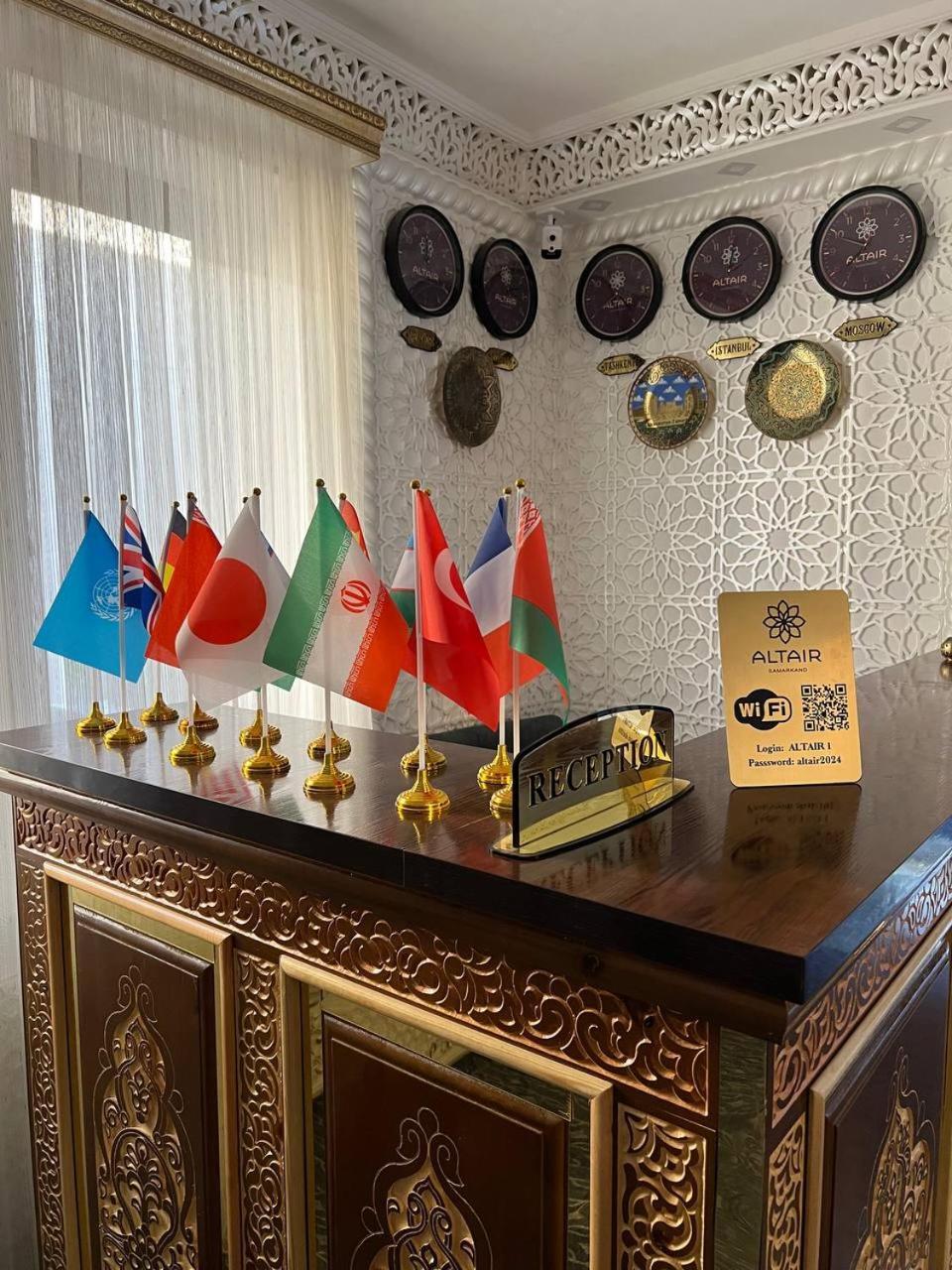Altair Boutique Hotel Samarkand Bagian luar foto